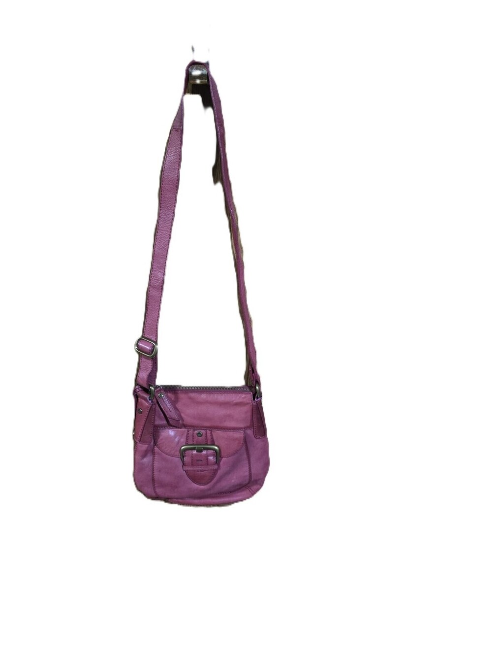 Fossil Raspberry Crosbody Bag Adj. Shoulder Strap Purse